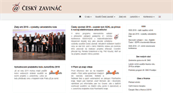 Desktop Screenshot of ceskyzavinac.cz